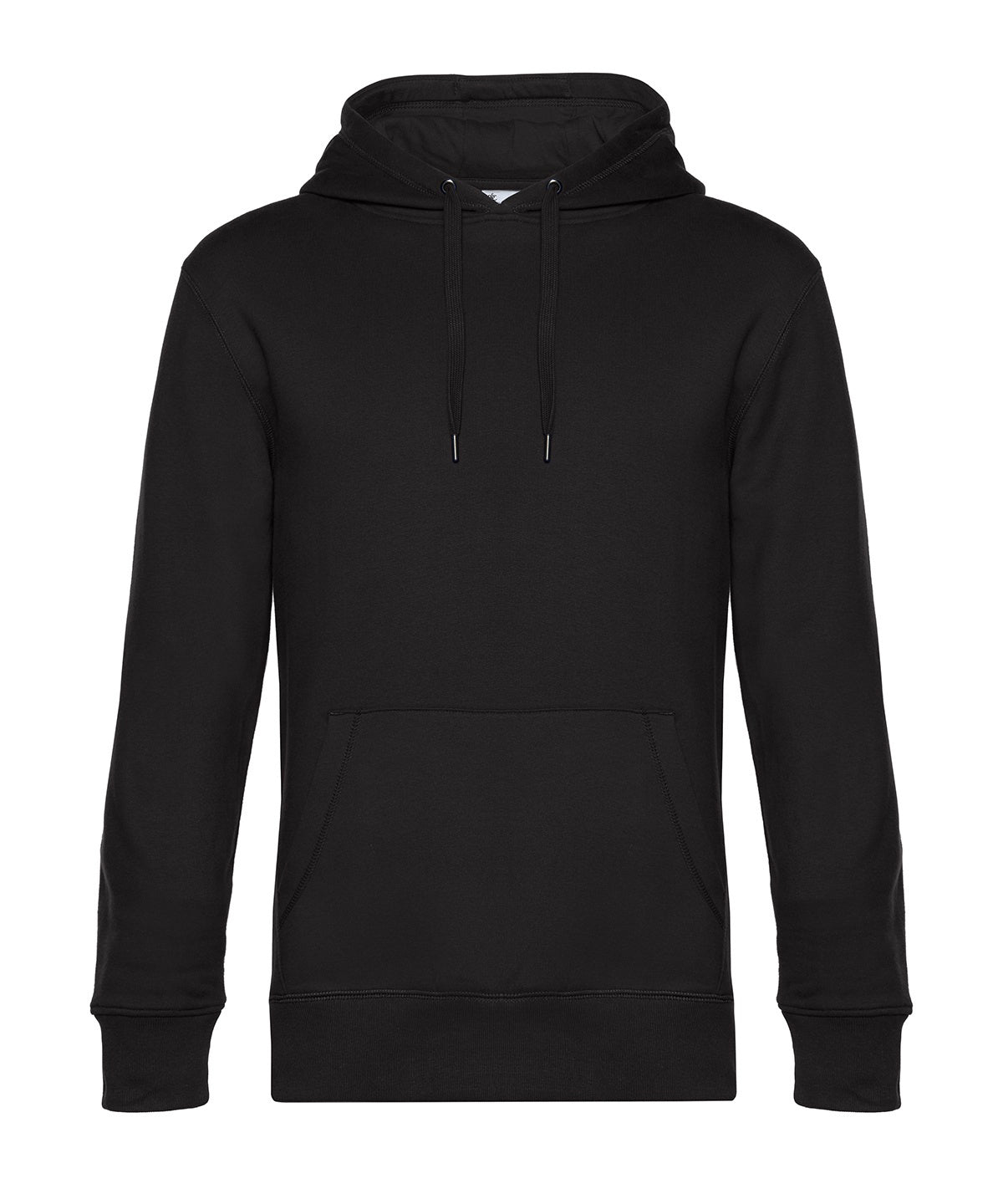 B&C Collection B&C KING Hooded Black Pure