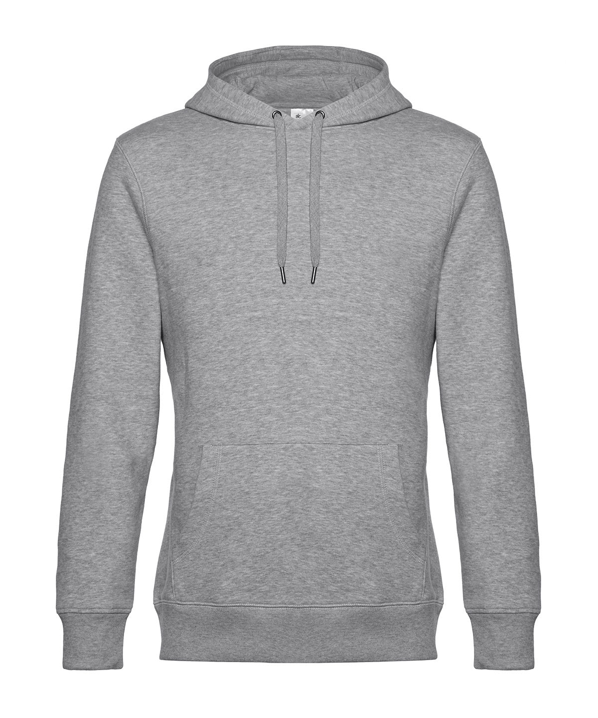 B&C Collection B&C KING Hooded Heather Grey