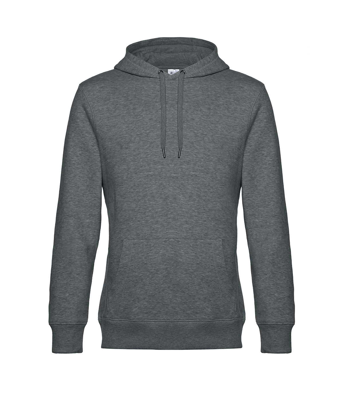 B&C Collection B&C KING Hooded Heather Mid Grey