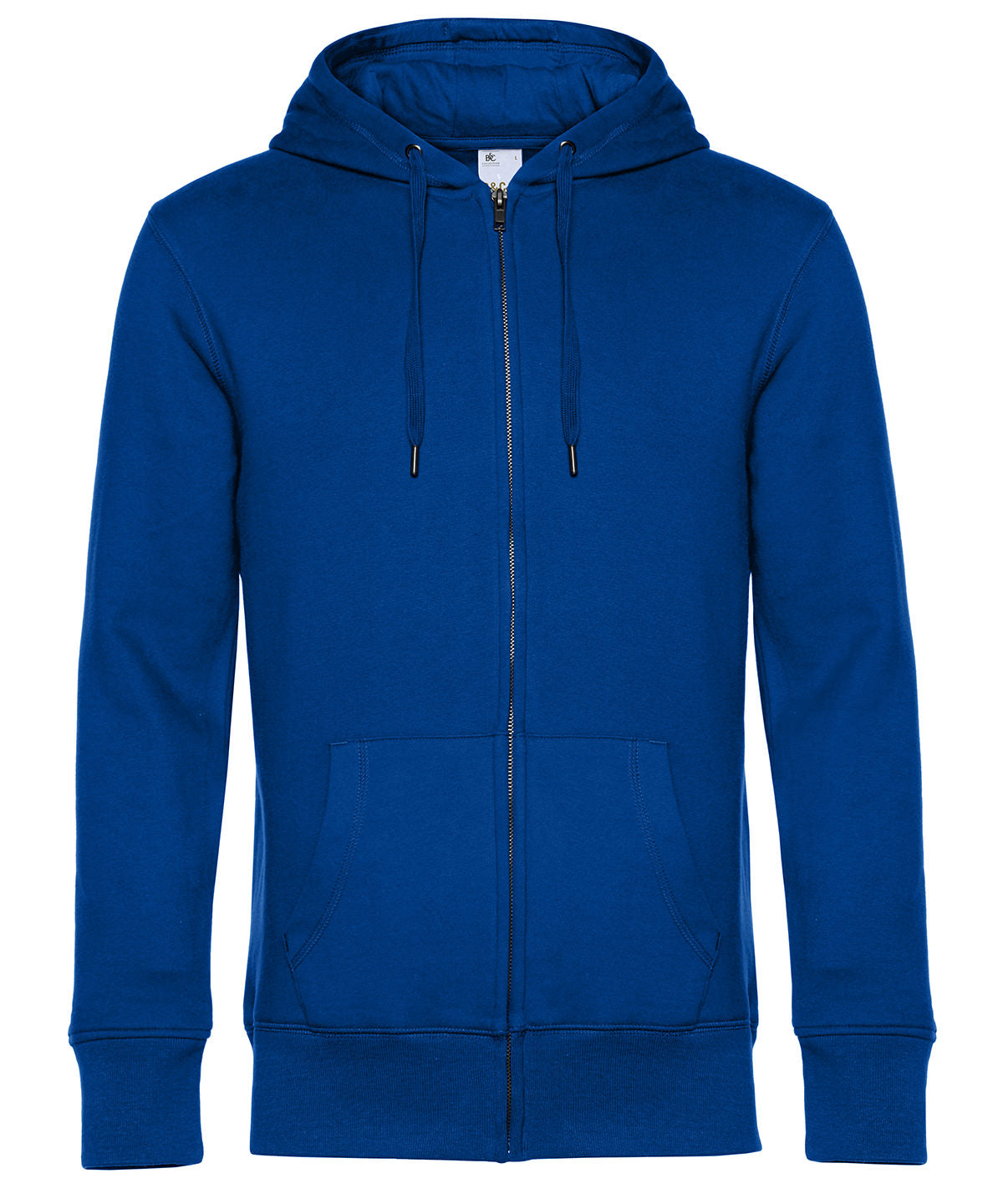 B&C Collection B&C KING Zipped Hood Asphalt*