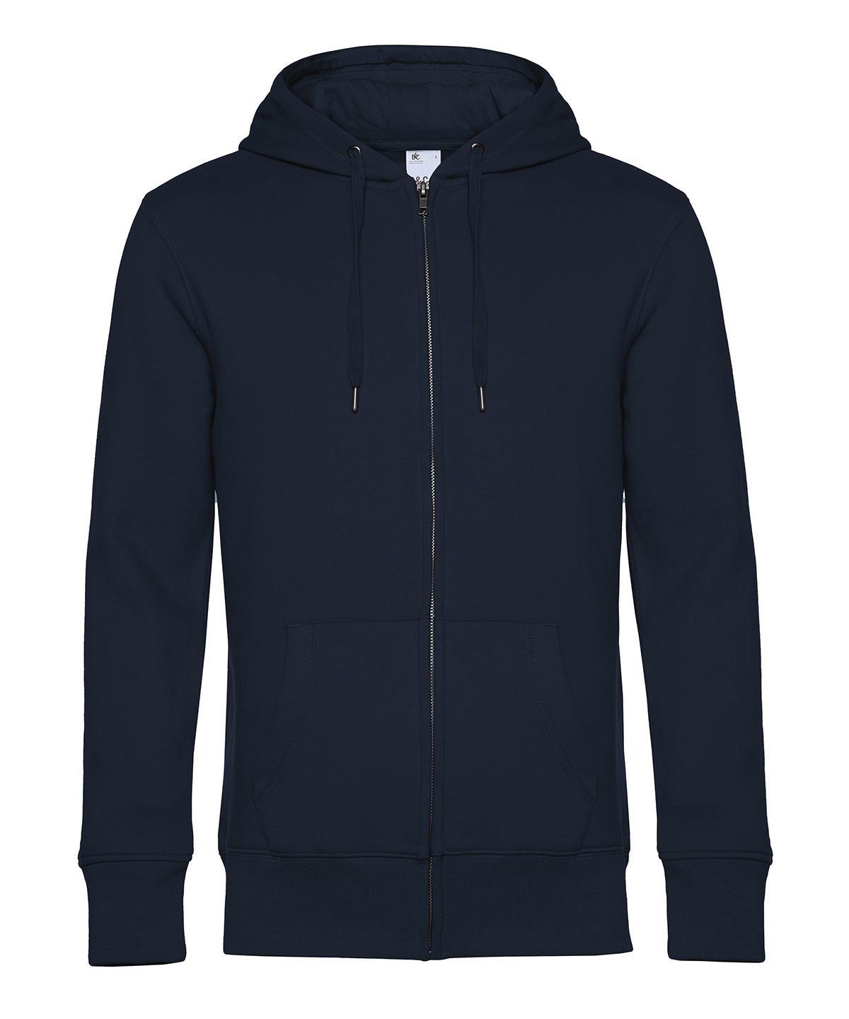 B&C Collection B&C KING Zipped Hood Navy