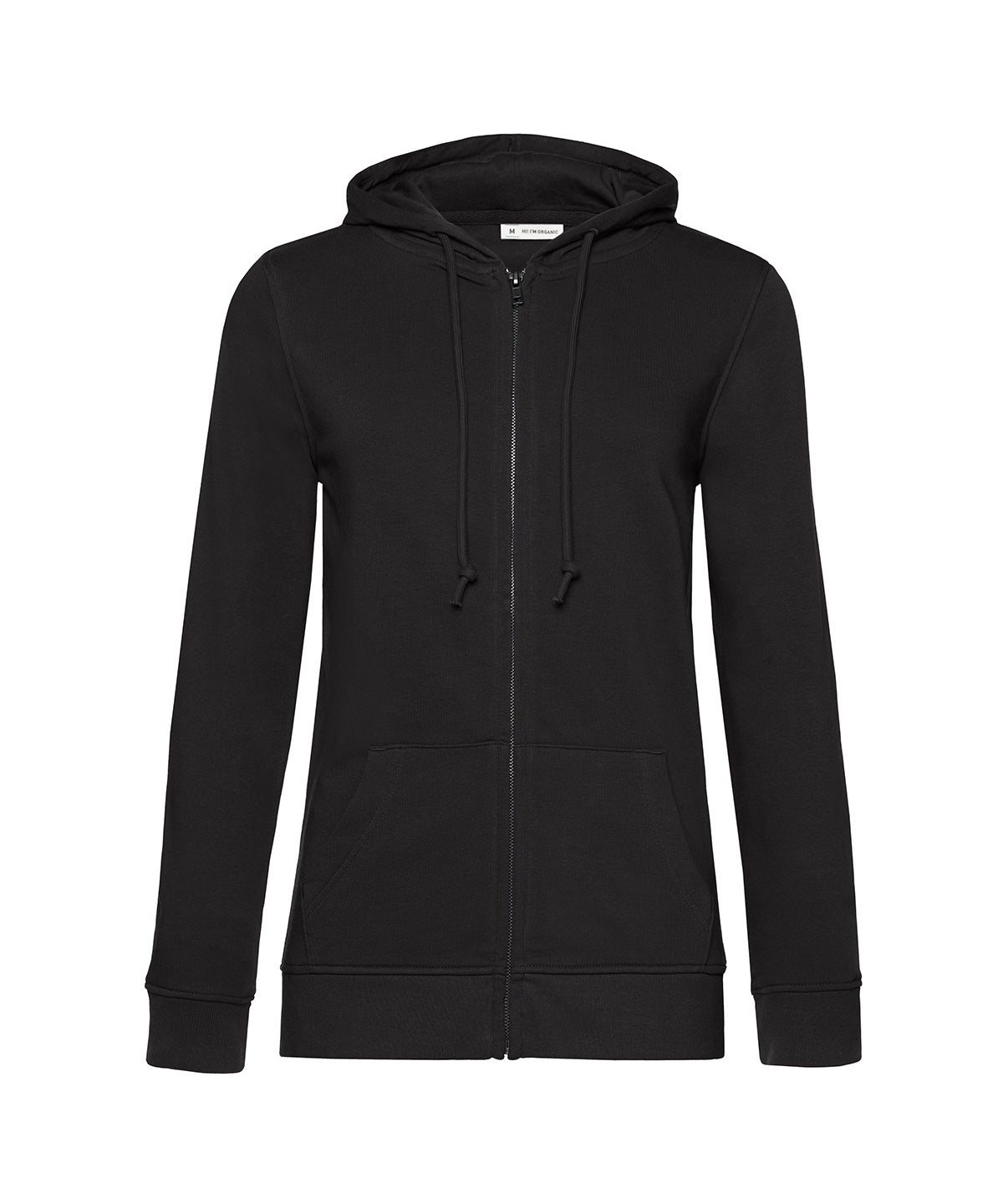 B&C Collection B&C Inspire Zipped Hood /women Black Pure