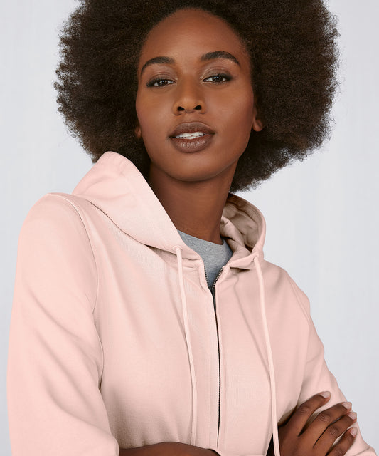 B&C Collection B&C Inspire Zipped Hood /women Asphalt