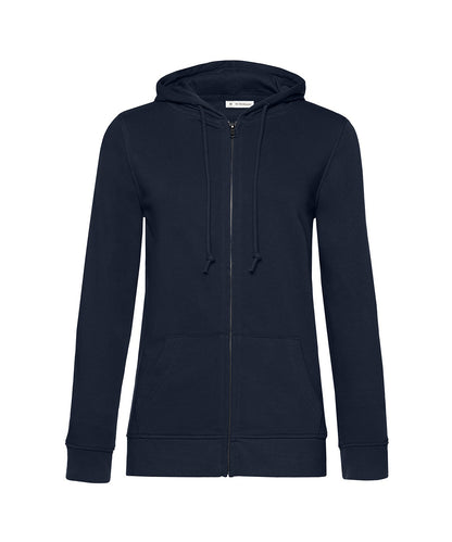 B&C Collection B&C Inspire Zipped Hood /women Navy Blue