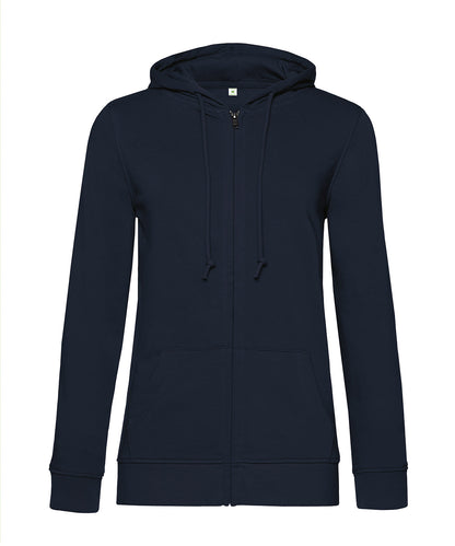 B&C Collection B&C Inspire Zipped Hood /women Navy