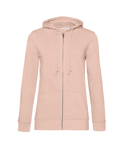 B&C Collection B&C Inspire Zipped Hood /women Soft Rose