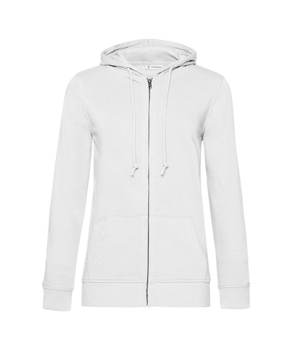 B&C Collection B&C Inspire Zipped Hood /women White