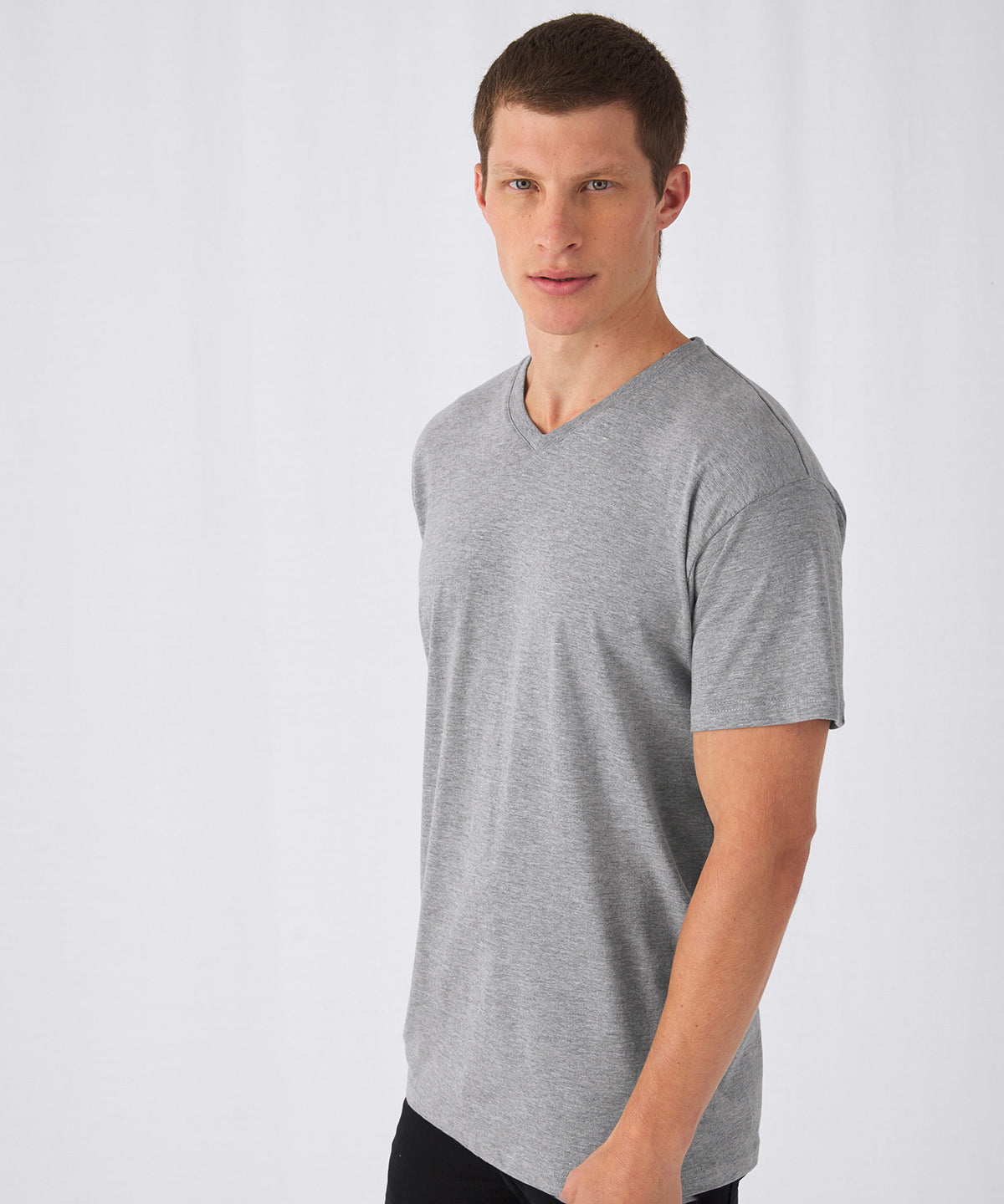B&C Collection B&C Exact v-neck Black