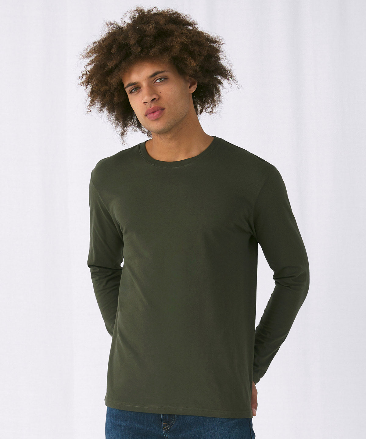 B&C Collection B&C #E150 long sleeve Black