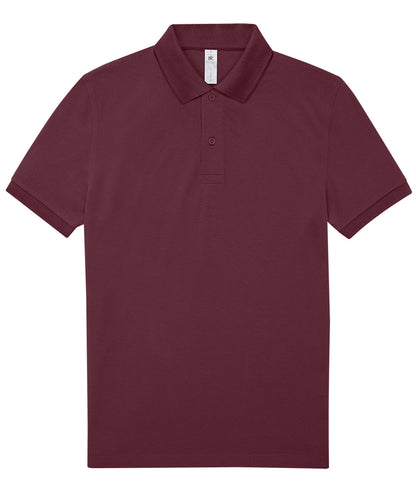 B&C Collection B&C My Polo 180 Burgundy