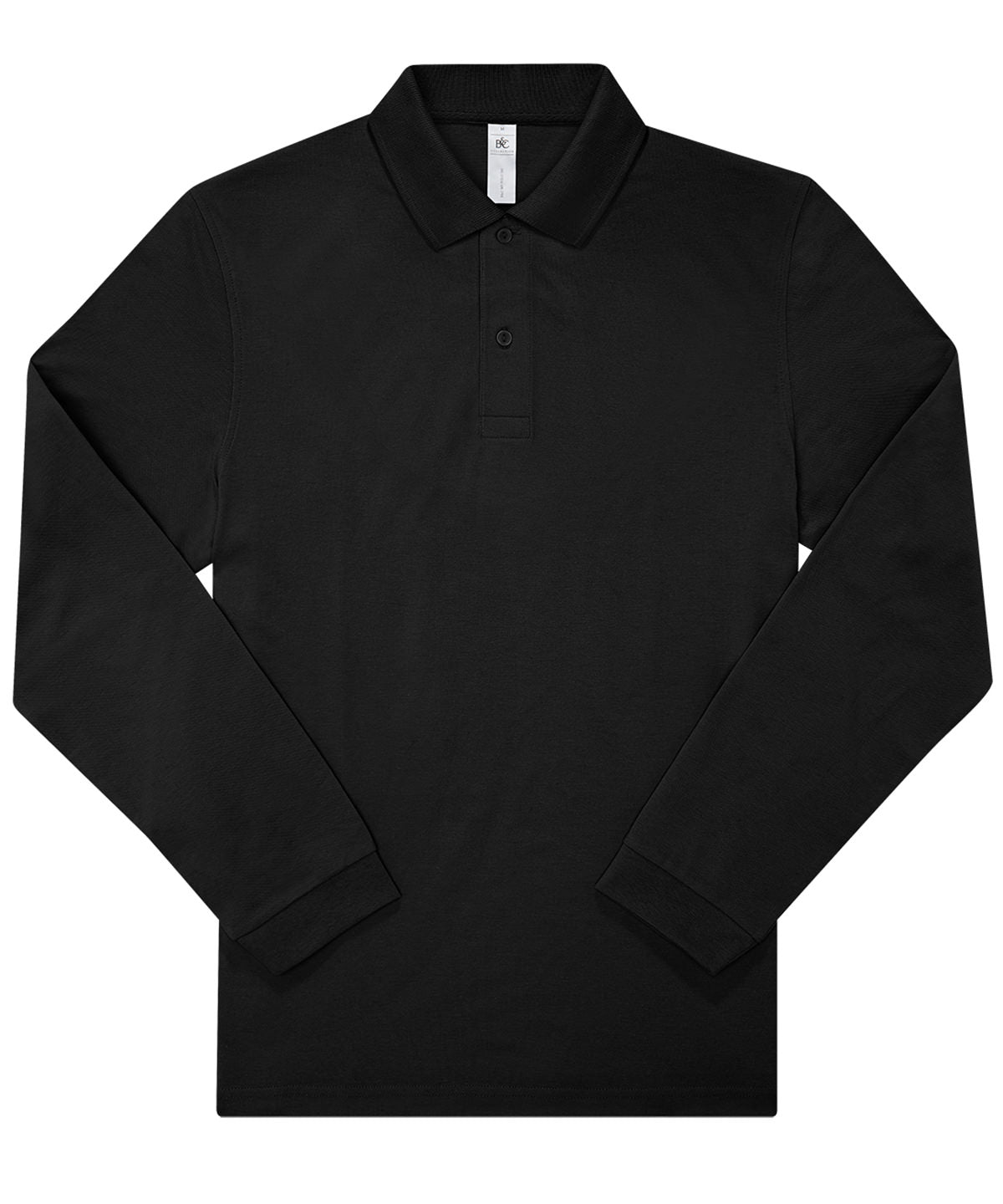 B&C Collection B&C My Polo 180 LSL Black*