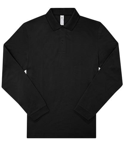 B&C Collection B&C My Polo 180 LSL Black*