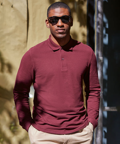 B&C Collection B&C My Polo 180 LSL Black*