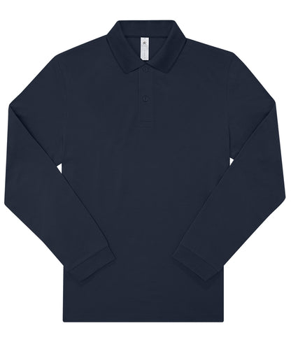 B&C Collection B&C My Polo 180 LSL Navy*