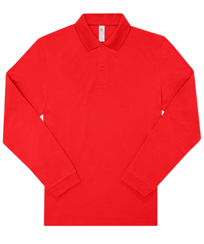 B&C Collection B&C My Polo 180 LSL Red