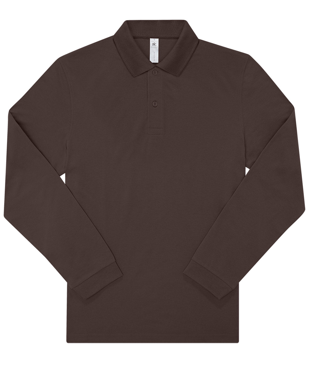 B&C Collection B&C My Polo 180 LSL Roasted Coffee