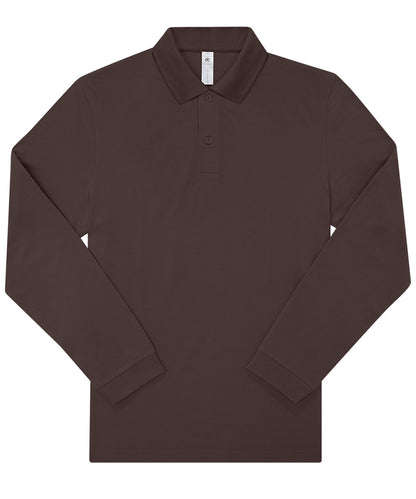 B&C Collection B&C My Polo 180 LSL Roasted Coffee