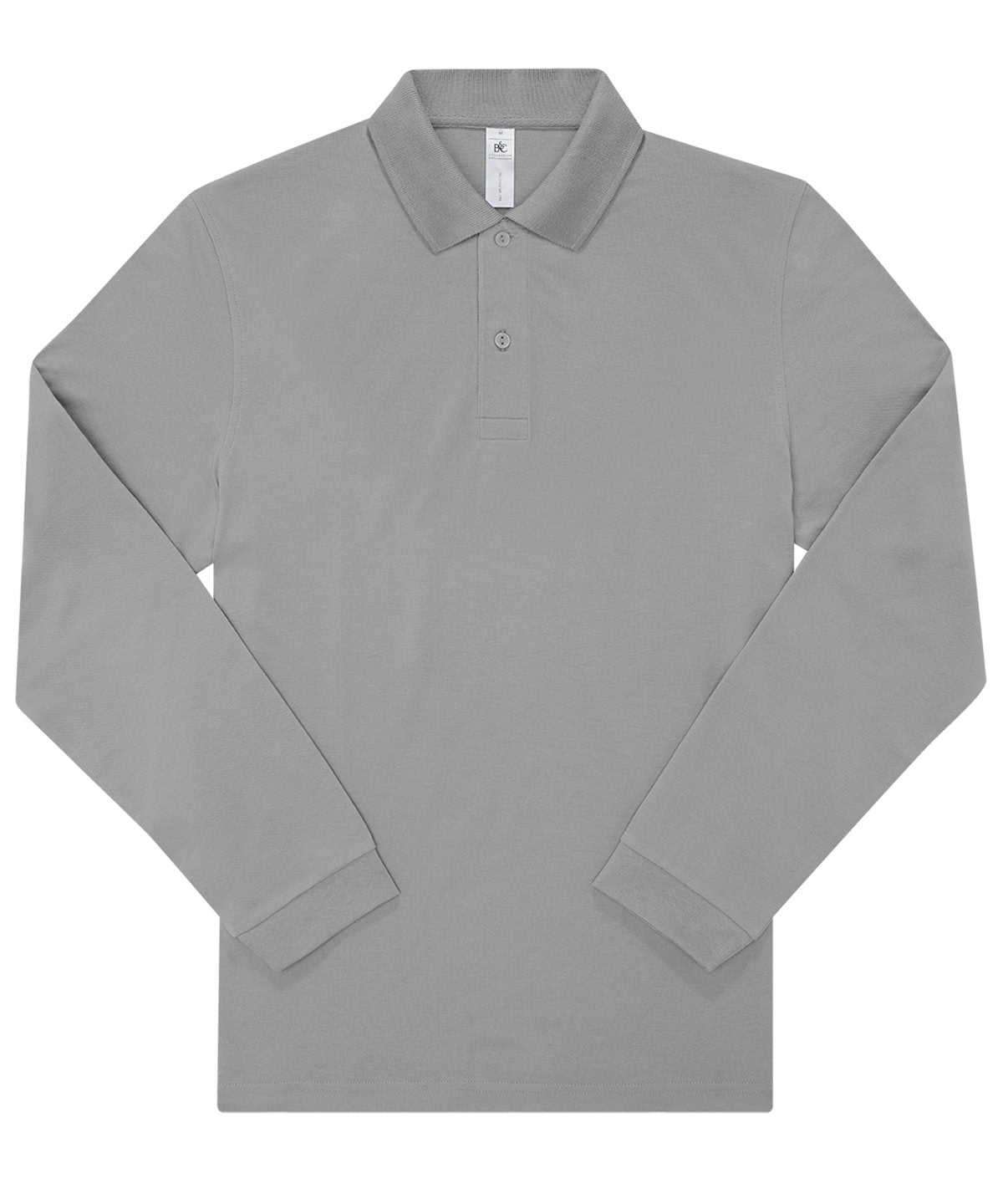 B&C Collection B&C My Polo 180 LSL Sport Grey*