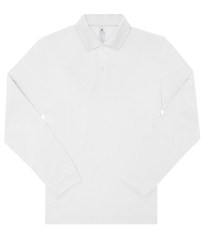 B&C Collection B&C My Polo 180 LSL White*