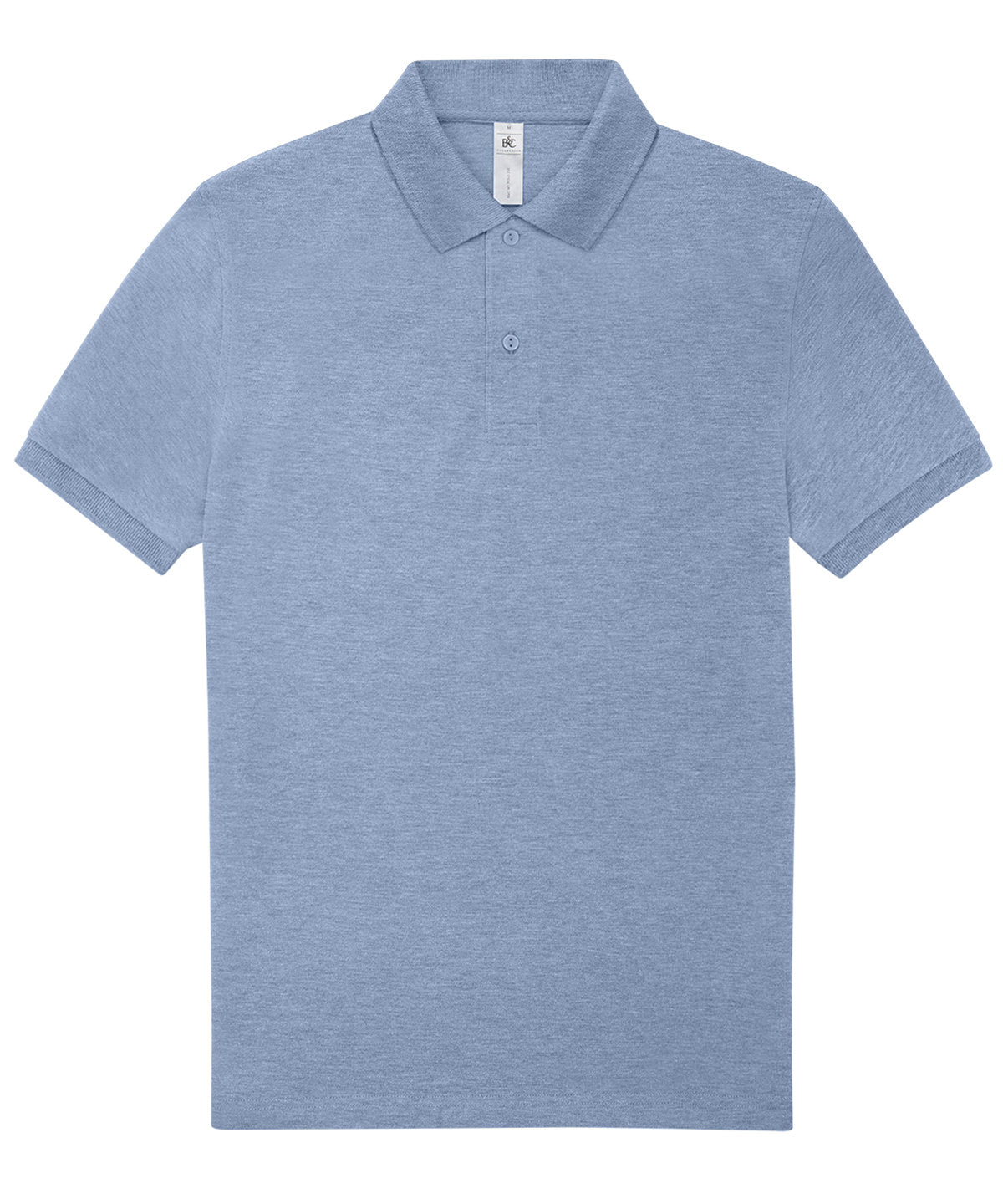 B&C Collection B&C My Polo 210 Heather Blue