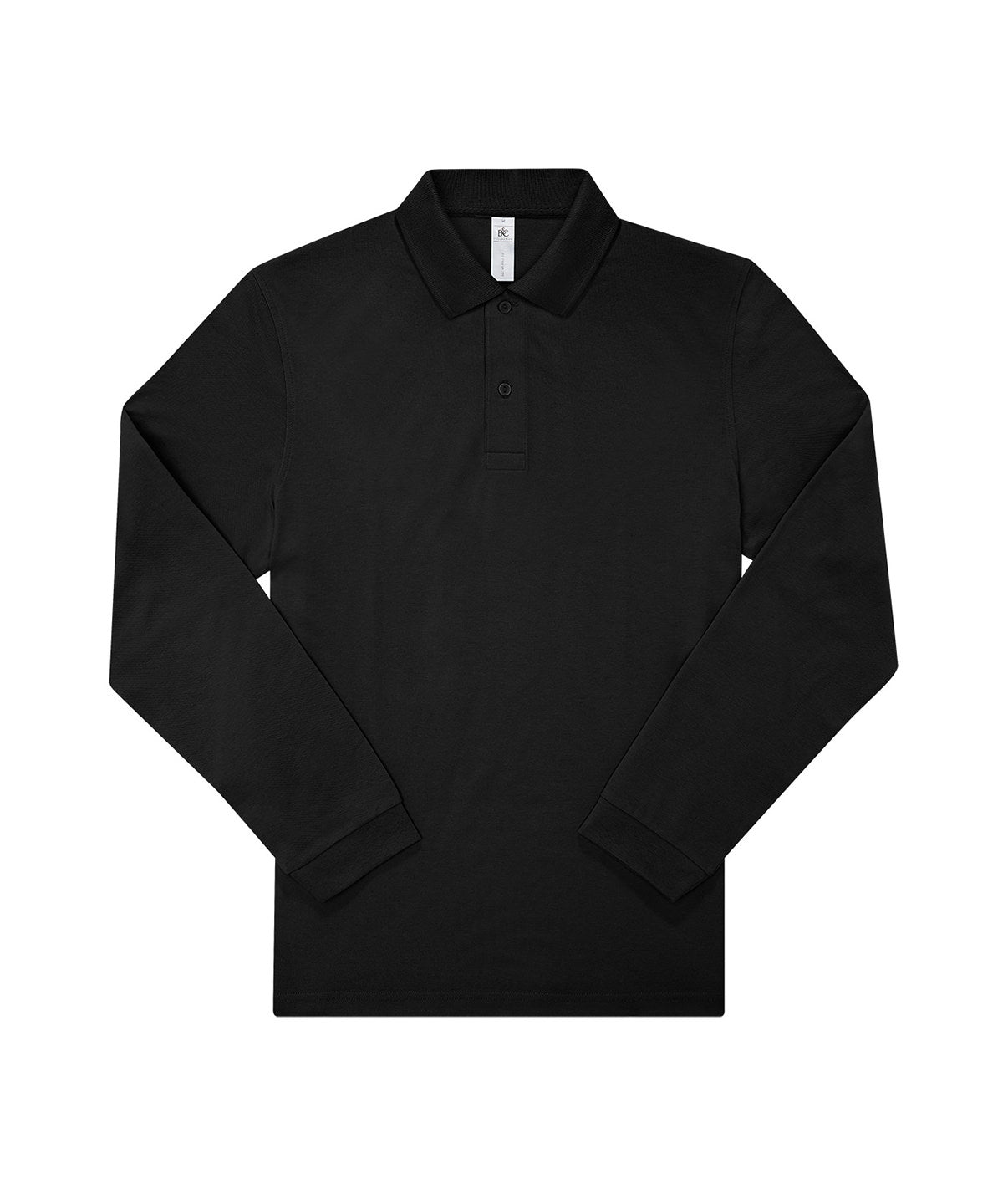 B&C Collection B&C My Polo 210 LSL Black*