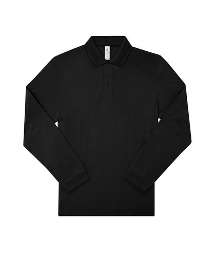 B&C Collection B&C My Polo 210 LSL Black*