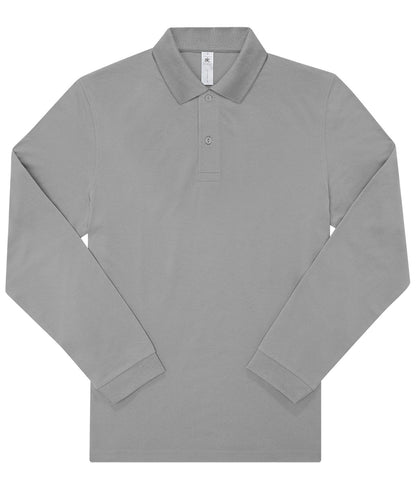 B&C Collection B&C My Polo 210 LSL Sport Grey*