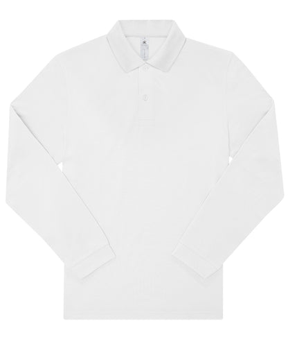 B&C Collection B&C My Polo 210 LSL White*