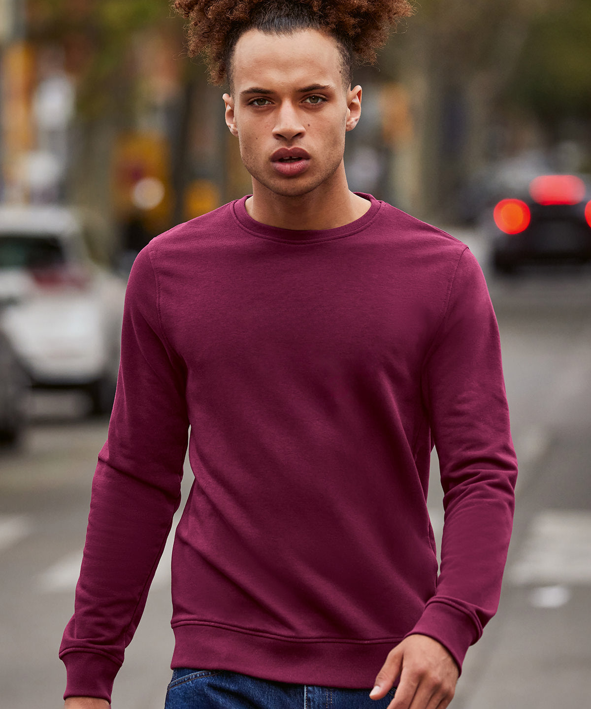 B&C Collection B&C Inspire crew neck Asphalt