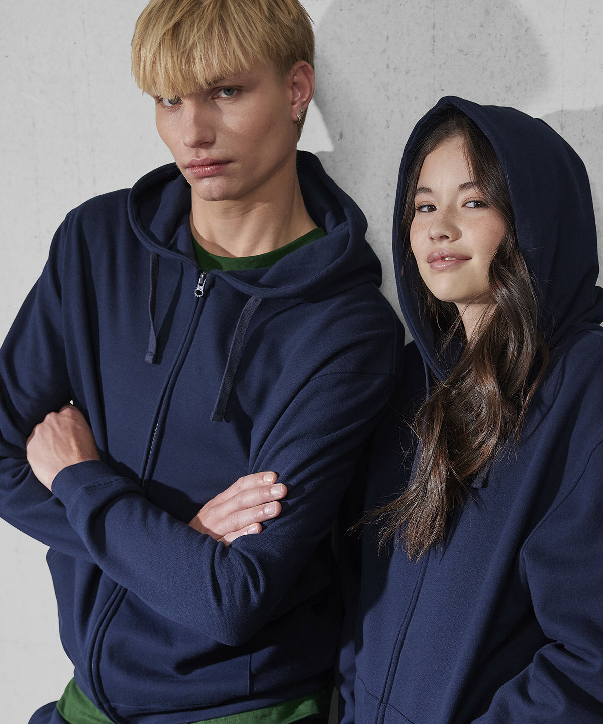 B&C Collection B&C ID.334 zip hoodie Black*