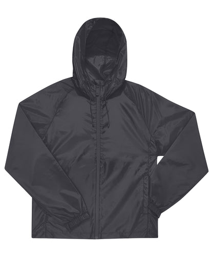 B&C Collection B&C Reset lined windbreaker Dark Grey