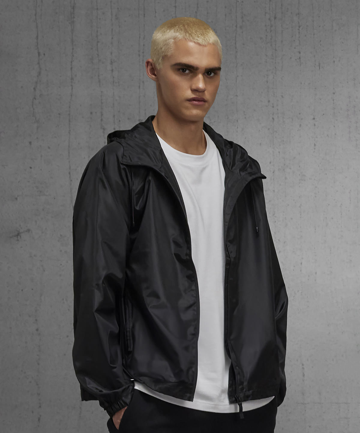 B&C Collection B&C #Reset windbreaker Black*