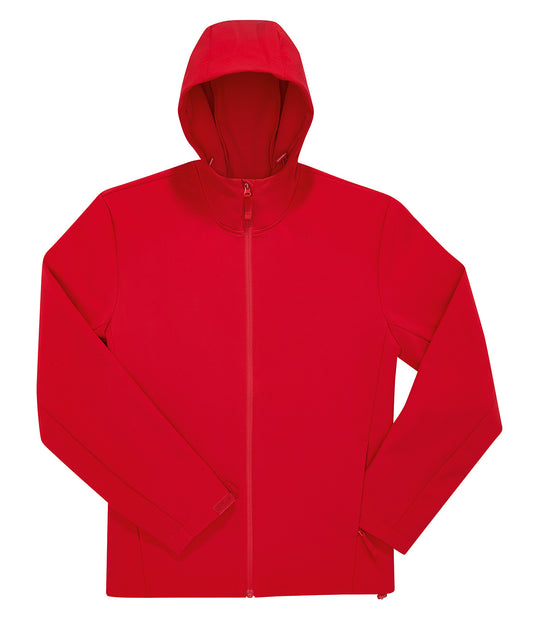 B&C Collection B&C Reset 3Lr® hooded softshell Red