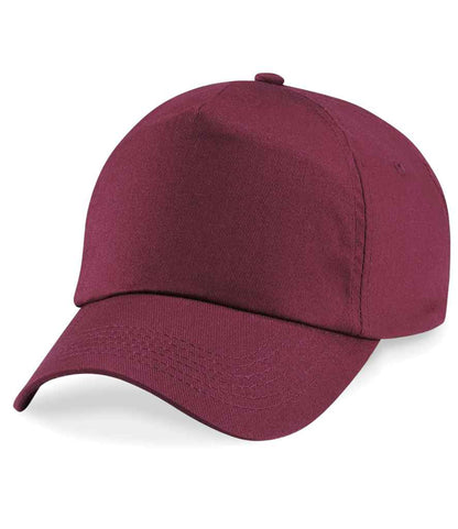 Beechfield Beechfield Kids Original 5 Panel Cap Burgundy
