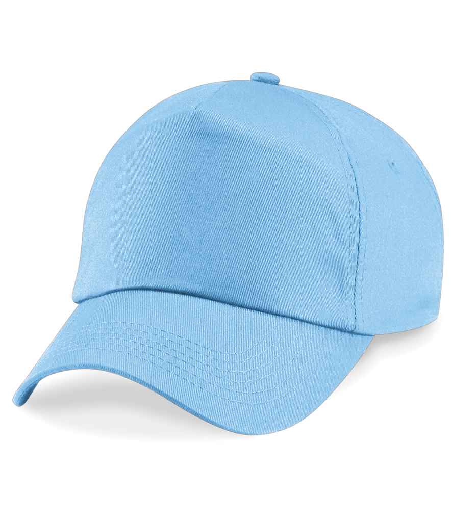 Beechfield Beechfield Kids Original 5 Panel Cap Sky Blue