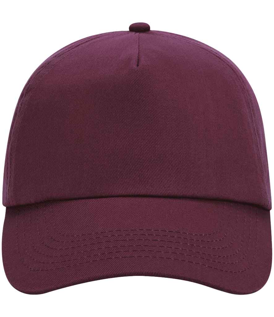 Beechfield Original 5 Panel Cap in Burgundy