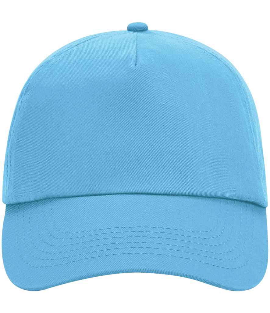 Beechfield Original 5 Panel Cap in Surf Blue