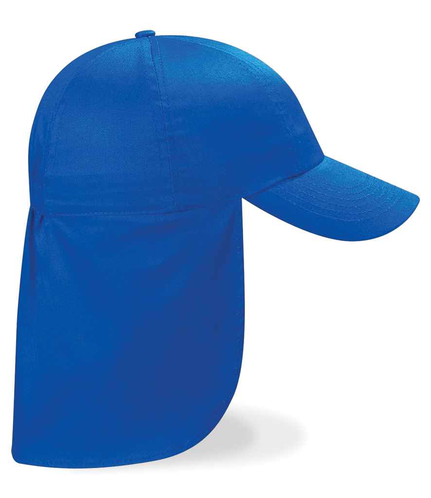 Beechfield Beechfield Kids Legionnaire Style Cap Bright Royal