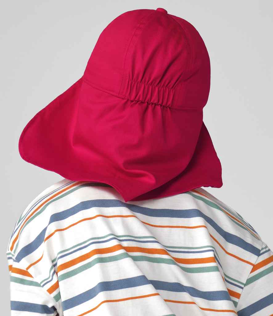 Beechfield Kids Legionnaire Style Cap - model image