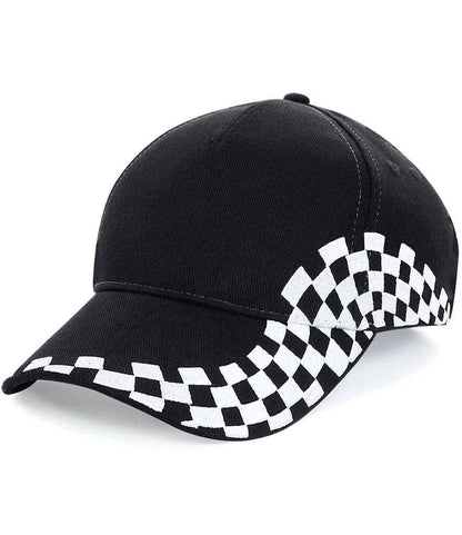 Beechfield Grand Prix Cap in Black