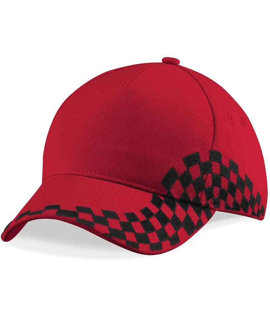 Beechfield Beechfield Grand Prix Cap Classic Red