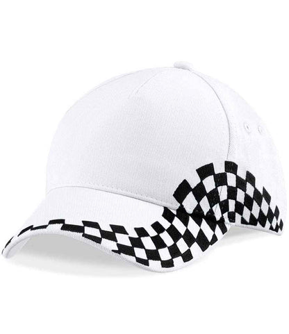 Beechfield Beechfield Grand Prix Cap White