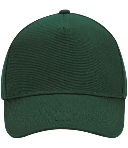 Beechfield Ultimate 5 Panel Cap in Bottle Green