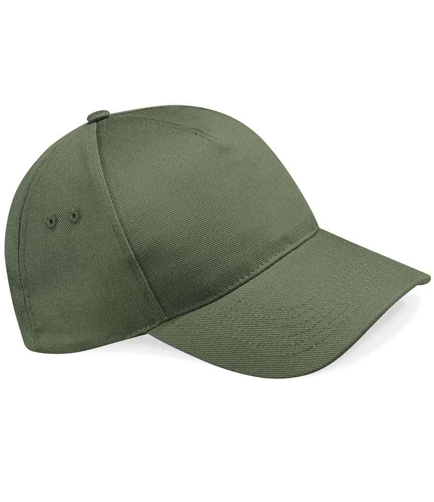 Beechfield Beechfield Ultimate 5 Panel Cap Olive Green