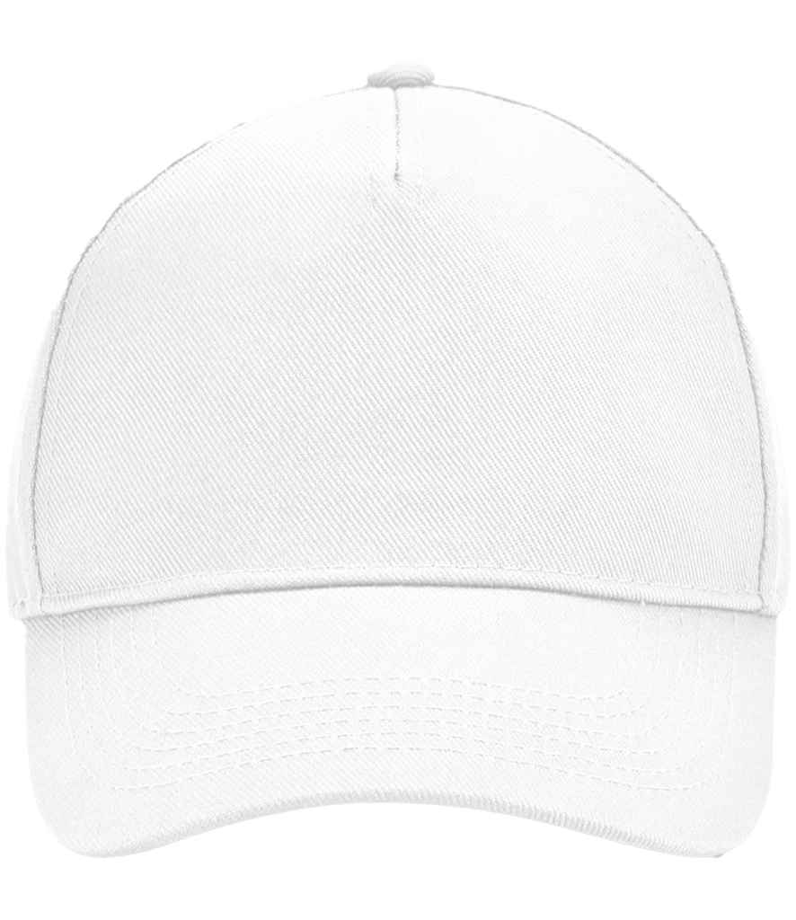 Beechfield Ultimate 5 Panel Cap in White