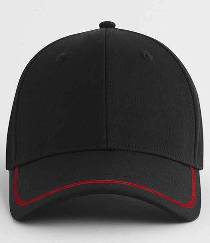 Beechfield Beechfield Match Day Cap Black/Red
