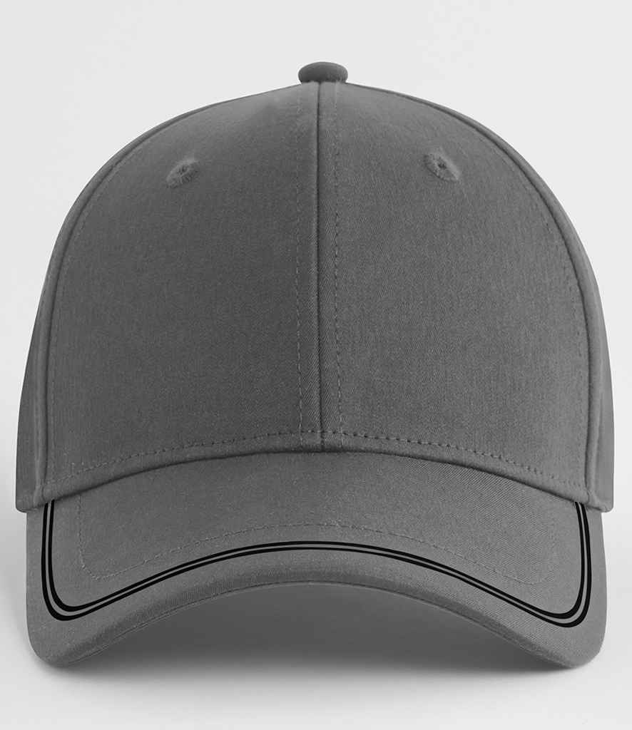 Beechfield Beechfield Match Day Cap Gunmetal/Black