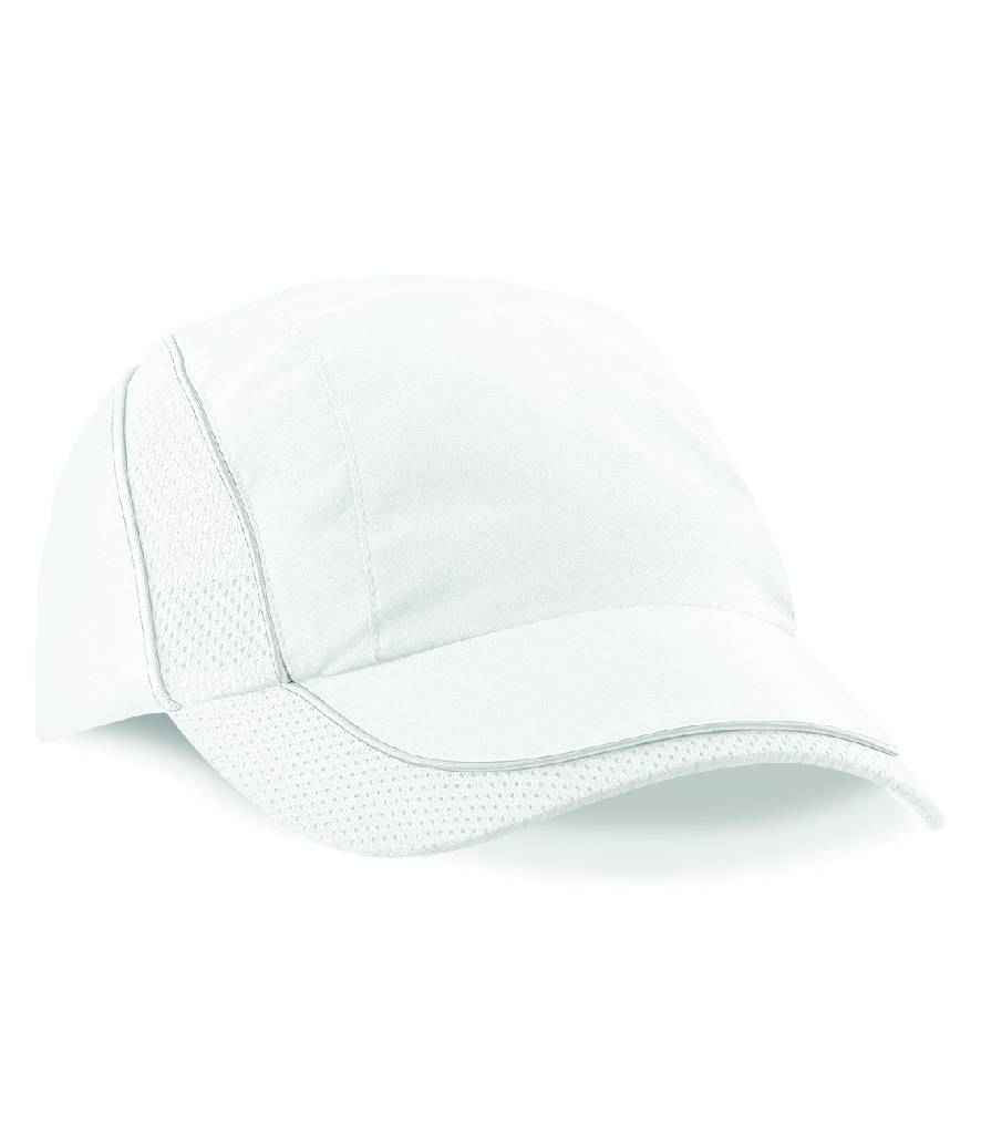 Beechfield Beechfield Coolmax® Flow Mesh Cap White