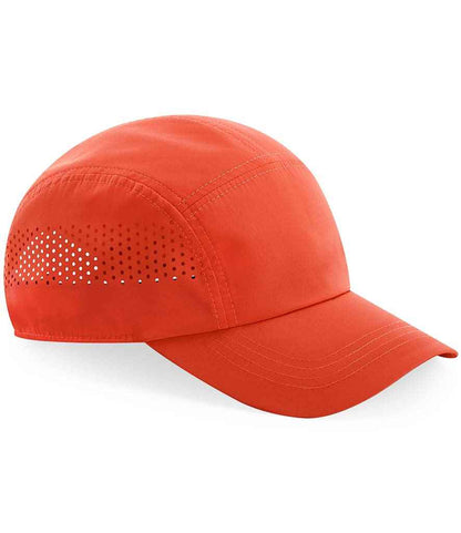 Beechfield Technical Running Cap in Chilli Red
