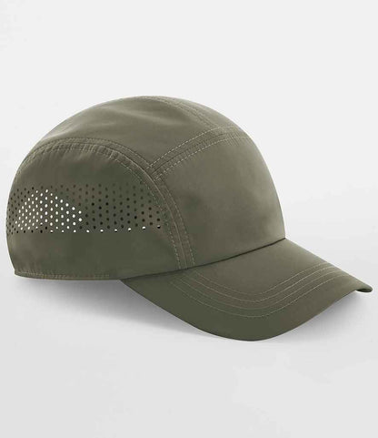 Beechfield Beechfield Technical Running Cap Olive Green
